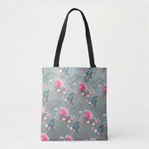Soft rose tote bag