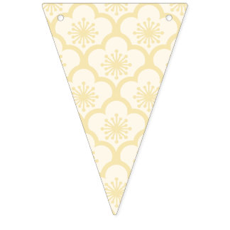 Soft Sakura Buttercream - Neutral Bunting