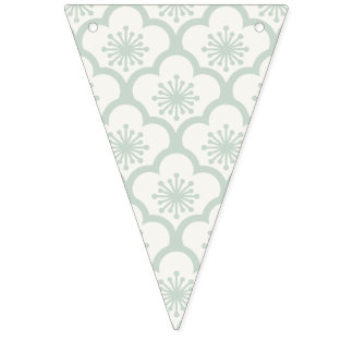 Soft Sakura Muted Sage - Neutral Bunting