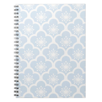 Soft Sakura Neutral - Powder Blue Notebook