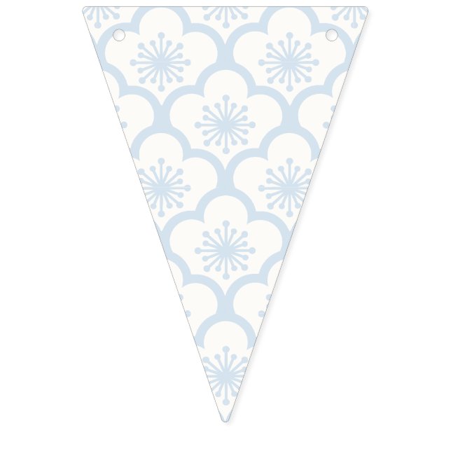 Soft Sakura Powder Blue - Neutral Bunting (First Flag)