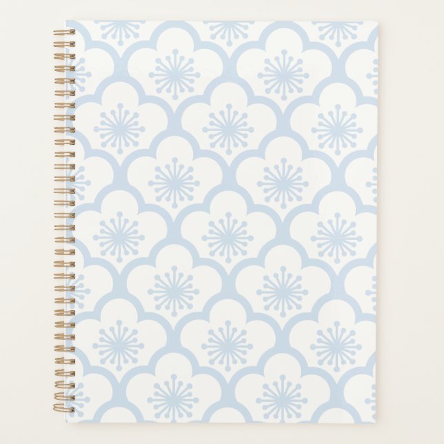 Soft Sakura Powder Blue - Neutral Planner (Front)