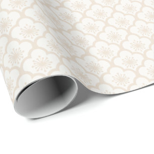 Soft Sakura Soft Linen - Neutral Wrapping Paper