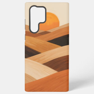 Soft Sand Waves at Sunset Samsung Galaxy Case