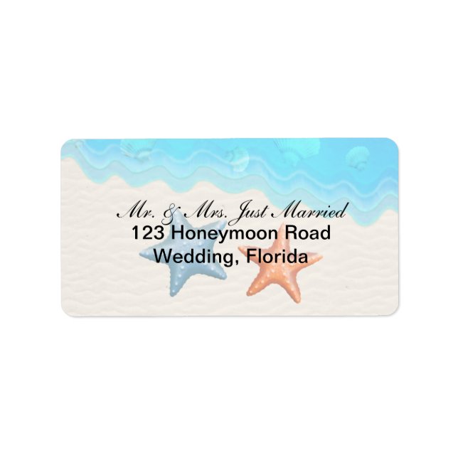 Soft Seashells Label (Front)