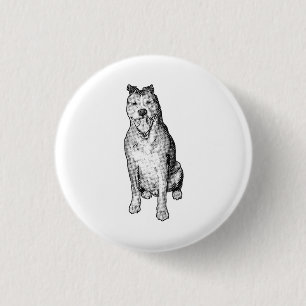 Soft Seated Balance 3 Cm Round Badge