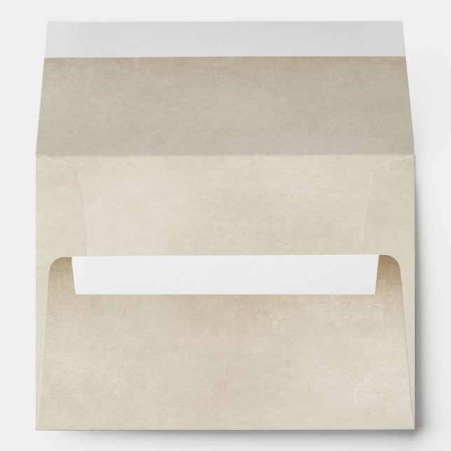 soft sepia texture envelope (Back (Bottom))