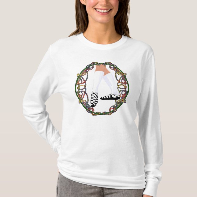 Soft Shoe Dancer - Celtic Knotwork T-Shirt (Front)