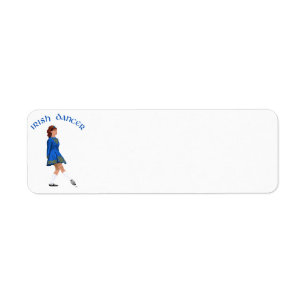 Soft Shoe Irish Dancer in Blue