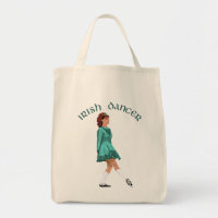 Soft Shoe Irish Dancer in Turquoise