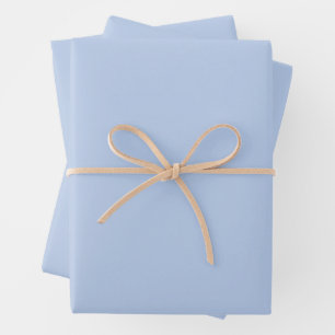 Soft Sky Blue Wrapping Paper Sheets