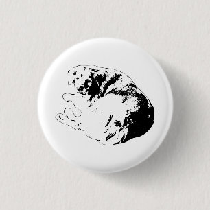 Soft Spiral, Friendly Ink 3 Cm Round Badge