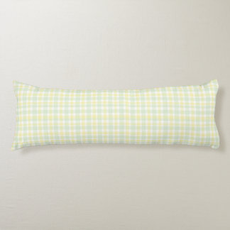 Soft Spring Plaid Body Cushion