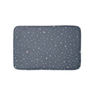 Soft Star Pattern Aesthetic Bath Mat