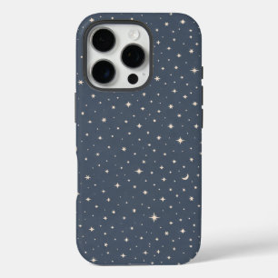 Soft Star Pattern Aesthetic iPhone 16 Pro Case