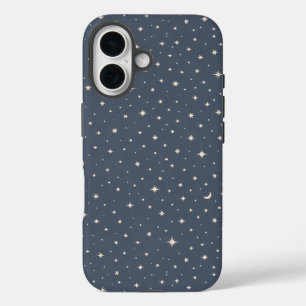 Soft Star Pattern Aesthetic iPhone 16 Case
