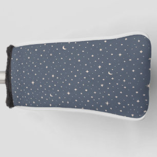 Soft Star Pattern Aesthetic Golf Head Cover