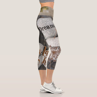 Soft Stretch Fitness & Everyday Wear Capri Leggings