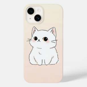 Soft & Stylish Cat Lover’s iPhone 14 Case