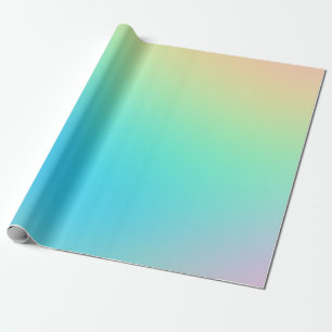 Soft Subtle Pastel Gradient Wrapping Paper