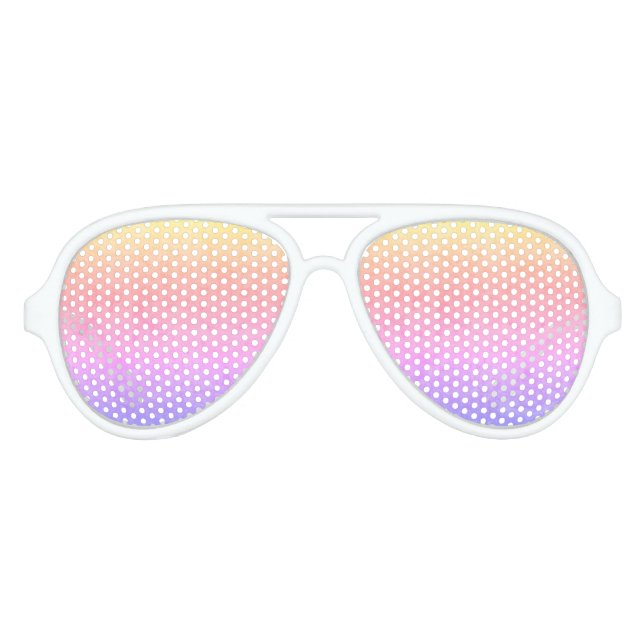 soft sunset aviator sunglasses (Front)