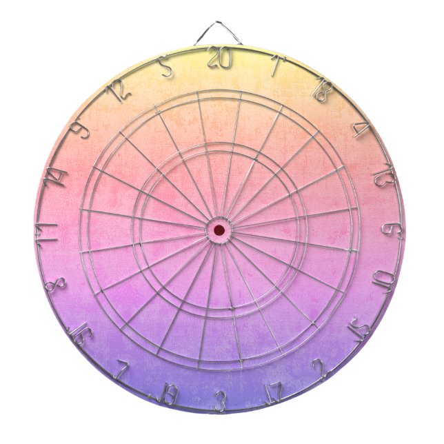 soft sunset dartboard (Front)