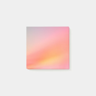Soft Sunset Gradient Post-it Notes – Dreamy Pastel