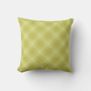 Soft Tartan Throw Pillow