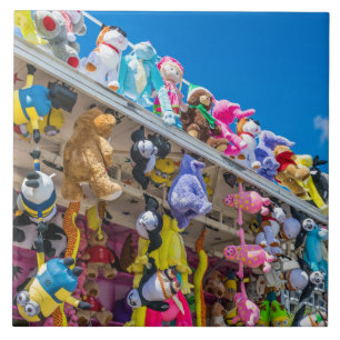 Soft toys ceramic photo tile