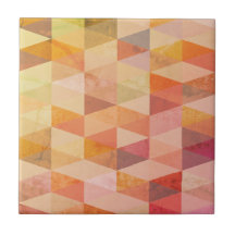 Soft Triangle Geometric Pattern