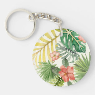 Soft Tropics Key Ring