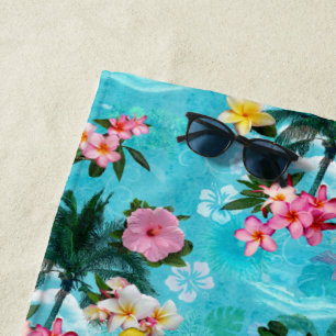 Soft Tropix Beach Towel