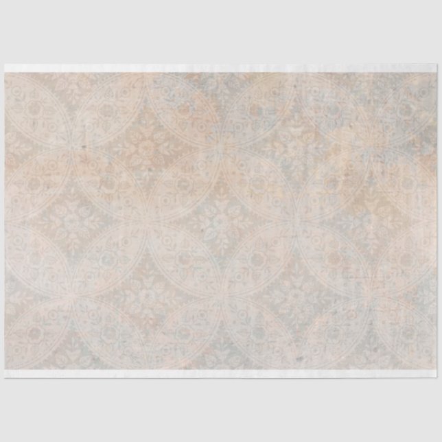 Soft Vintage Texture Tissue Paper (Front)