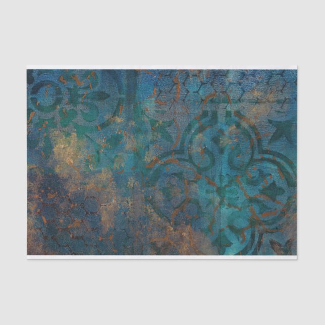 Soft Vintage Texture Tissue Paper (Front)