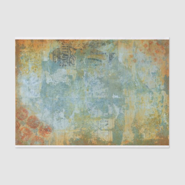 Soft Vintage Texture Tissue Paper (Front)