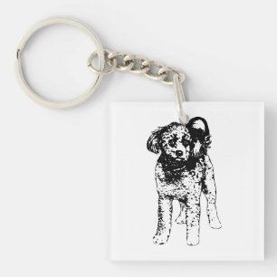 Soft Walks Key Charm Ring