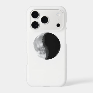Soft Watercolor Moon Phase Phone Case - Monochrome
