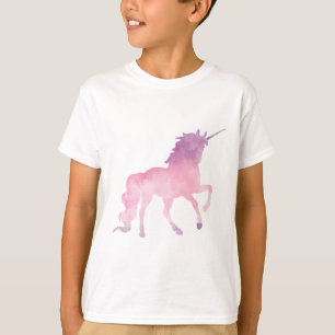 Soft watercolor pink unicorn T-Shirt