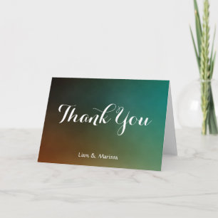 Soft Wedding Thank You Tropical