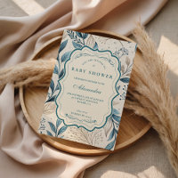 Soft Wildflower Cottage Baby Shower
