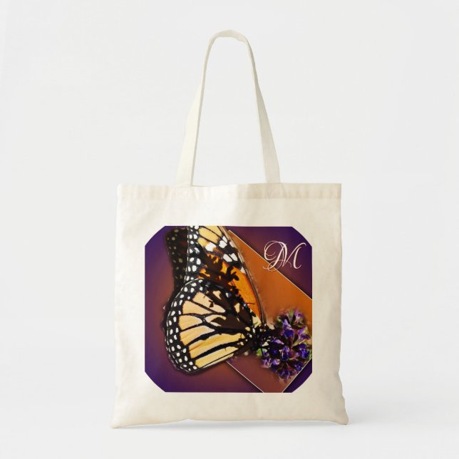 Soft Wings (monogram) Tote Bag (Front)