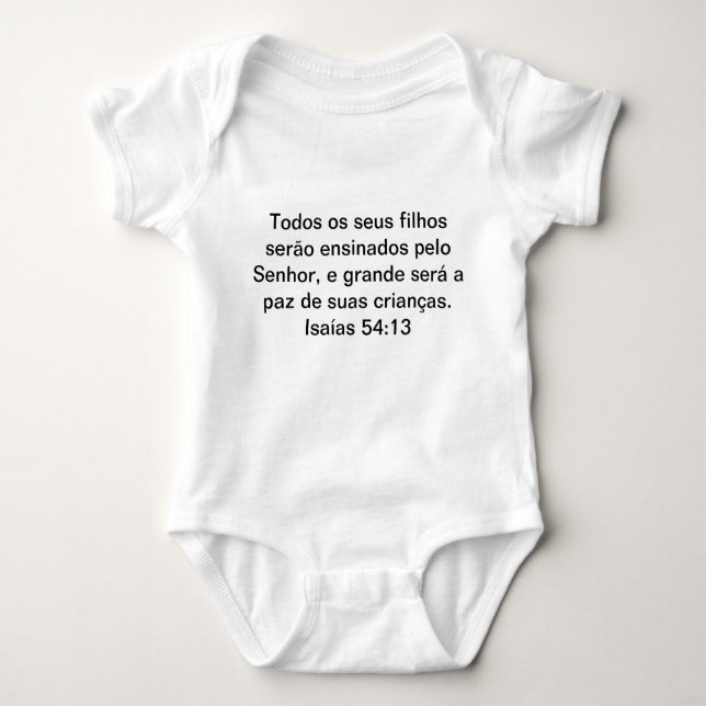 soft with verse baby bodysuit (Front)