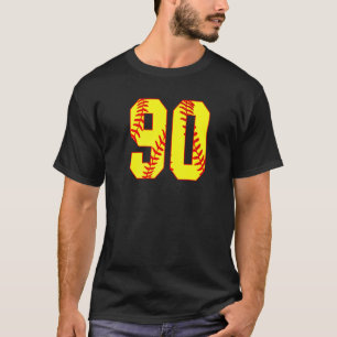 Softball 90 Fast Pitch Love Softball Mum Favourite T-Shirt