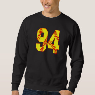 Softball 94 Fast Pitch Love Softball Mum Favourite Sweatshirt