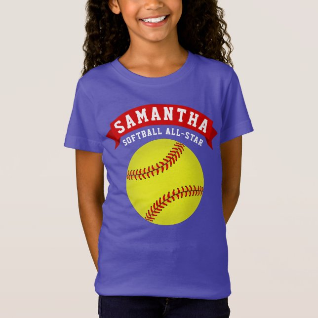 Softball All-Star T-Shirt (Front)
