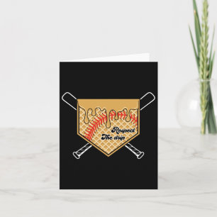 Softball Baseball Drip Boys Ice Cream Drip Youth B Card