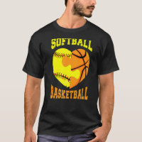 Softball Basketball Sports Heart Activity Hobby F