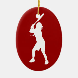 Softball Batter Ornament