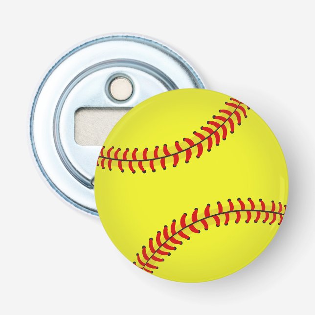 Softball Bottle Opener (Front)