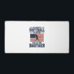 Softball Brother Patriotic Vintage Engraving Shirt Desk Mat<br><div class="desc">Softball Brother Patriotic Vintage Engraving Shirt Design_1</div>
